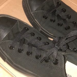 All black converses
